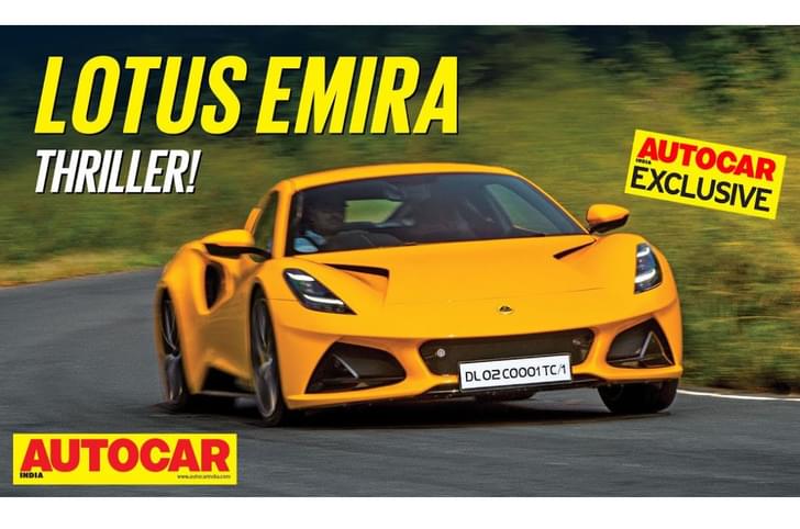 Lotus Emira India video review 